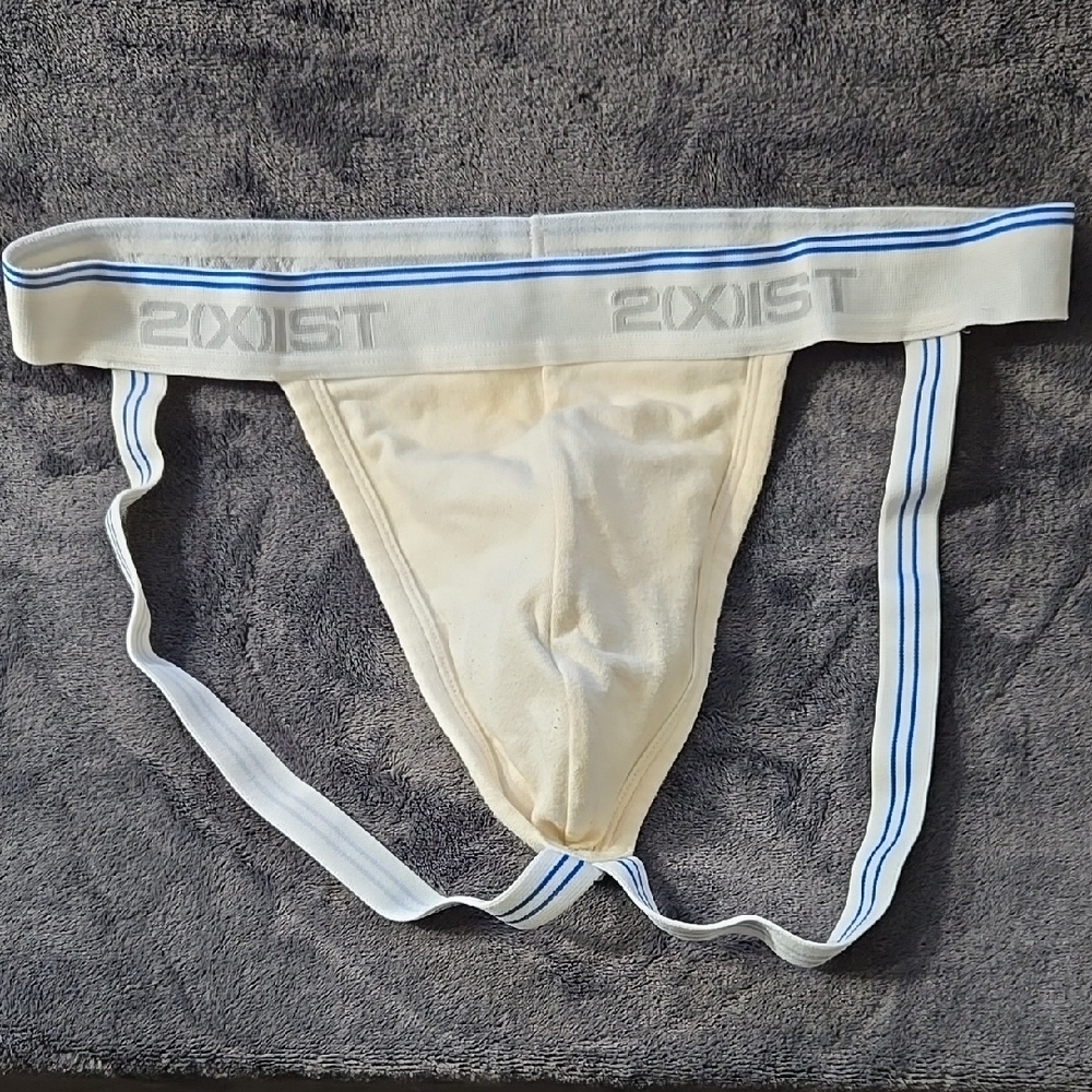2xist White Jockstrap